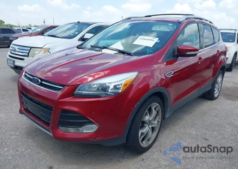 2013 Ford Escape Titanium из США, поврежденный, VIN 1FMCU0J96DUD53058